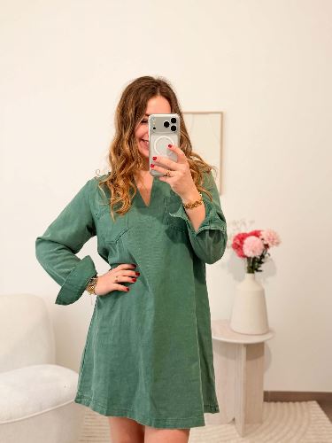 Robe en jean - Sapin