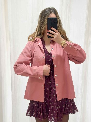 Robe bordeau fleurie