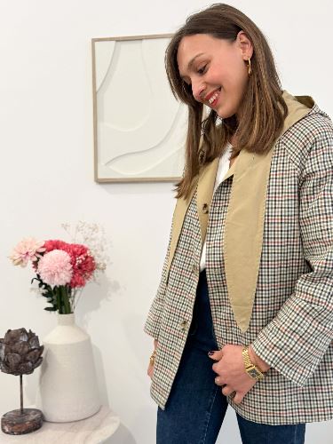 Veste imper réversible