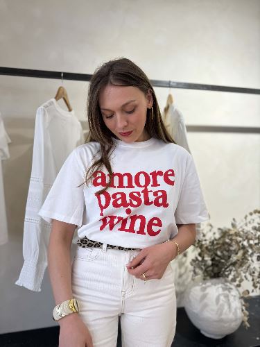 T-shirt Pasta Love & Wine