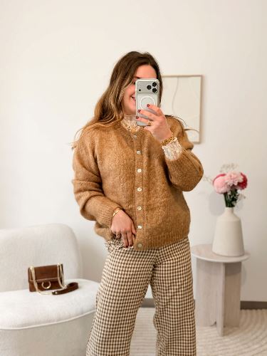 Pantalon à carreaux