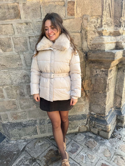 Manteau doudoune - Beige