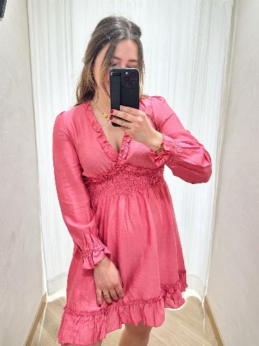 Robe rose