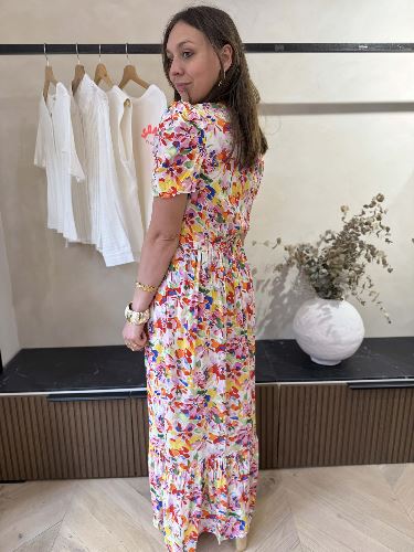 Robe fluide fleurie