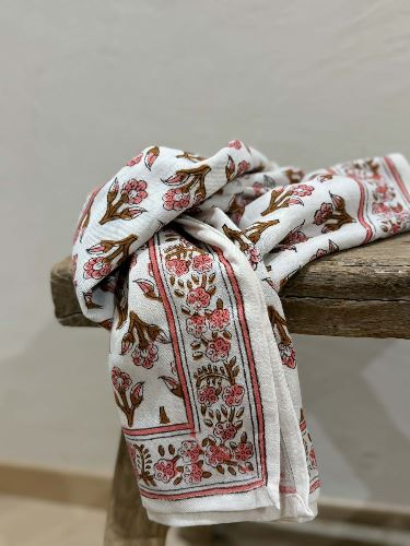 Foulard Lise Brown 100 cm