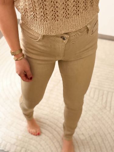 Jean skinny - Beige