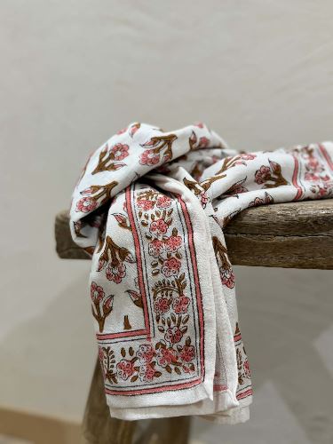 Foulard Lise Brown 100 cm