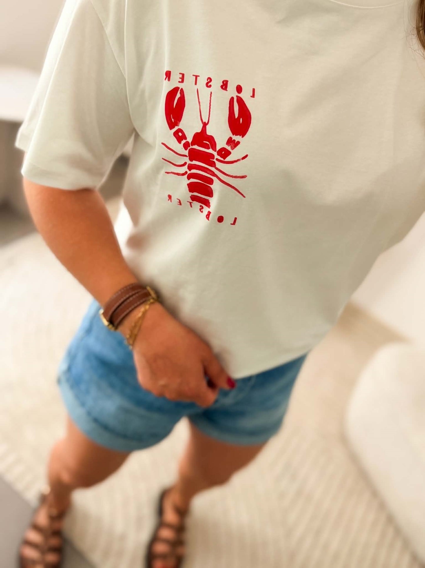 T-shirt Lobster - Homard