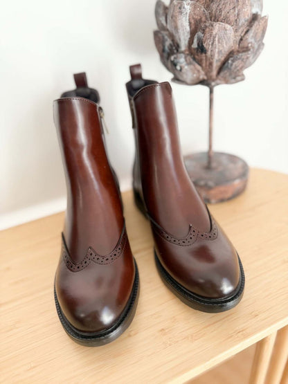 Cavalière basses marron