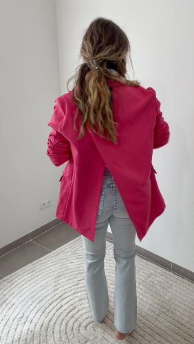 Blazer face dos - Blanc