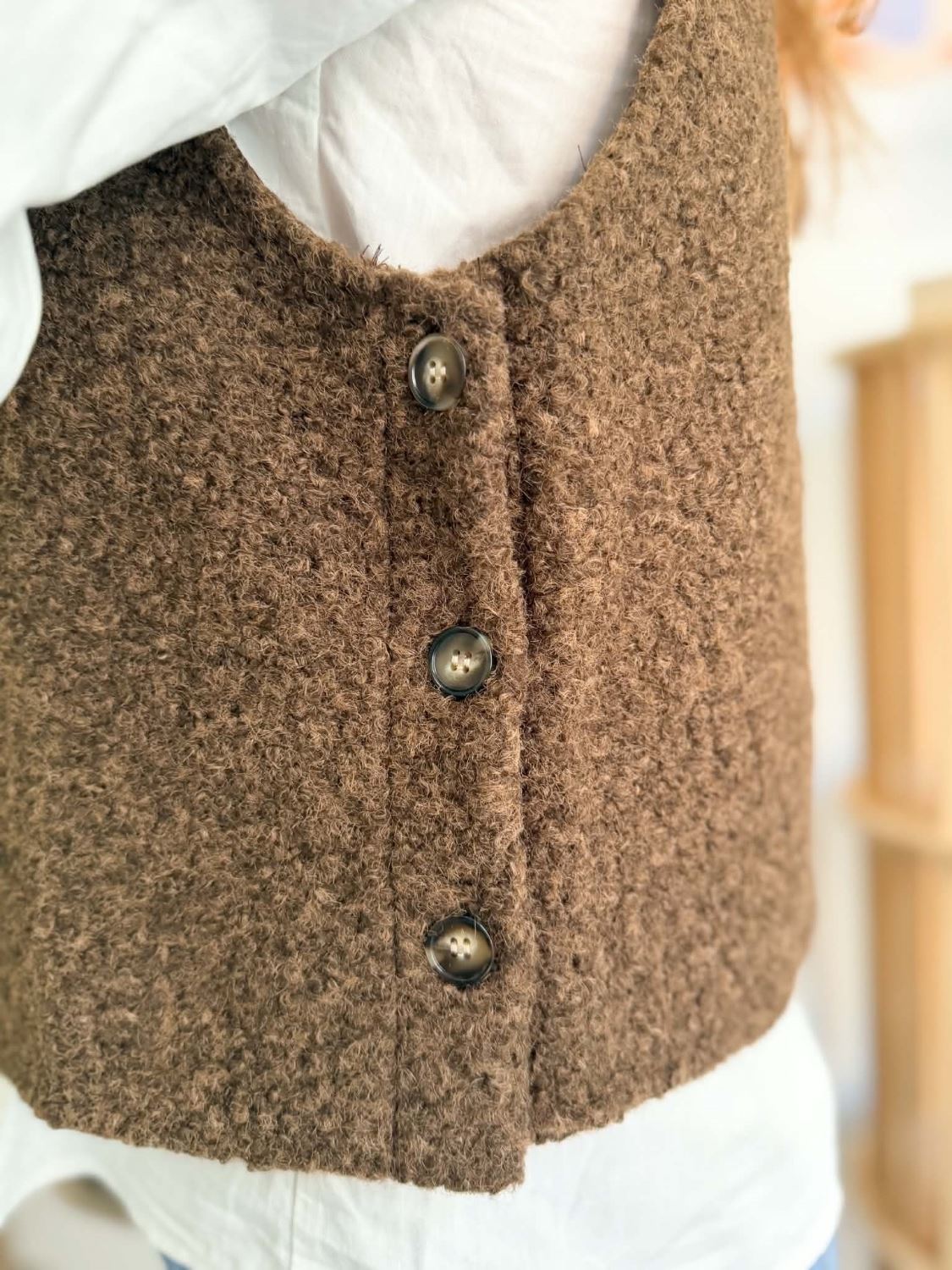 Robe longue imprimée bordeau