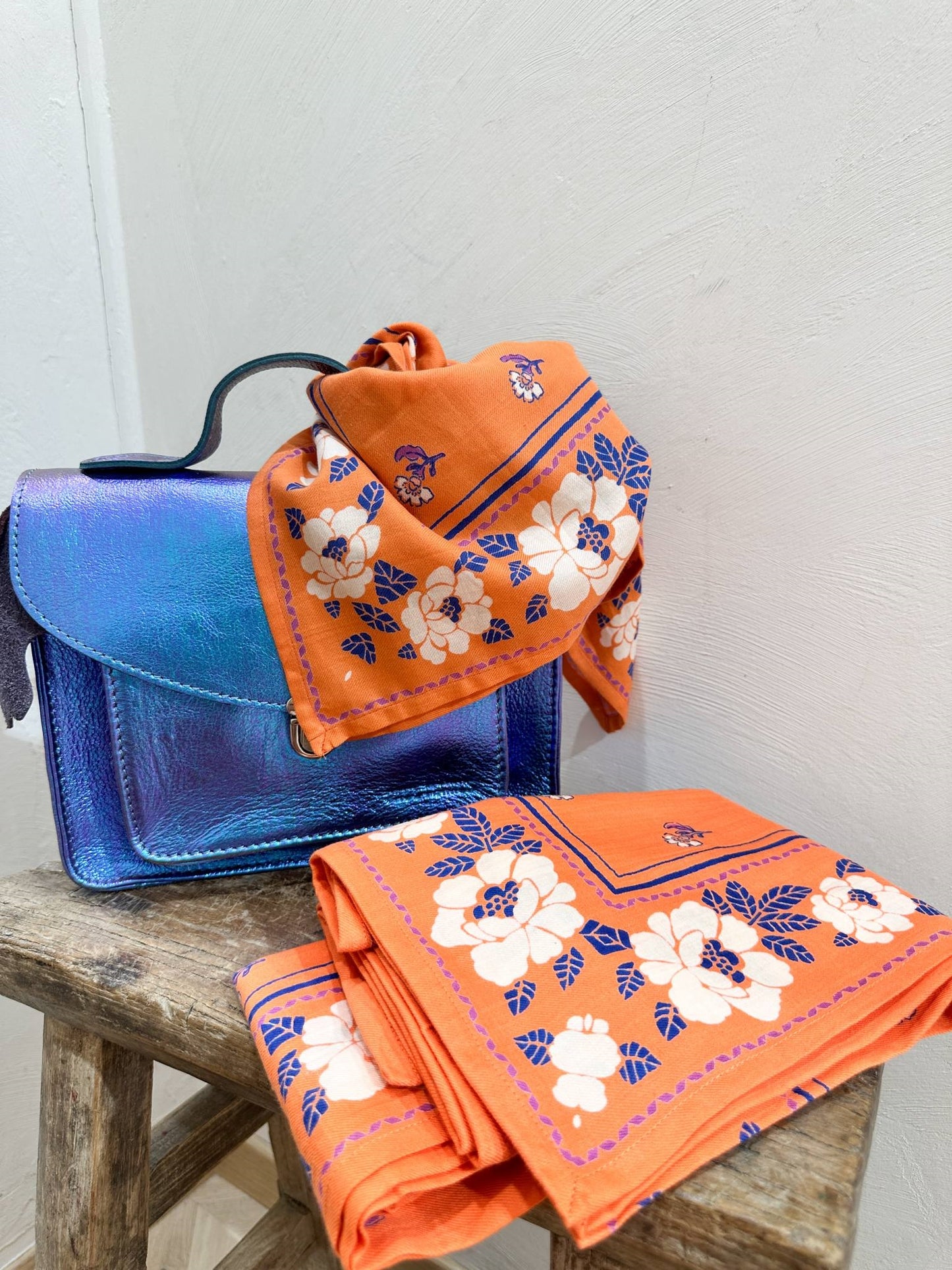 Foulard Nur Clementine 100cm