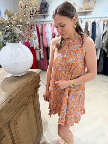 Robe liberty - Rouge