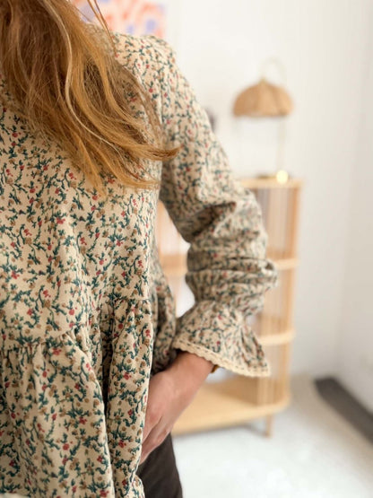 Blouse fleurie