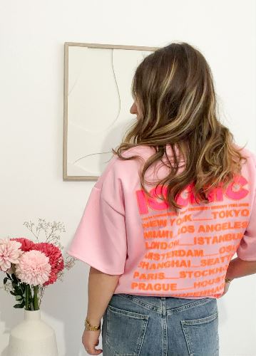 T-shirt ICONIC - Rose