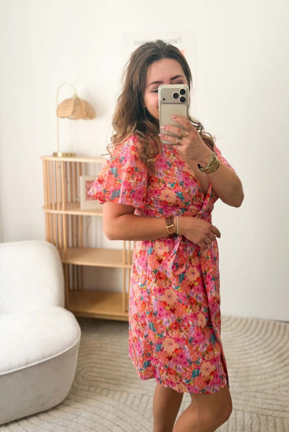 Robe Léonore - Multicolore