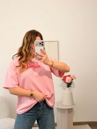 T-shirt ICONIC - Rose