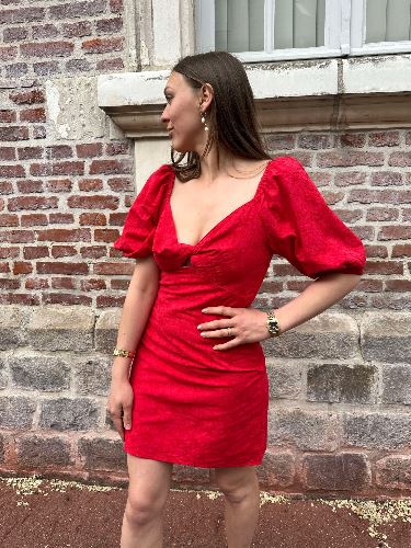 Robe rouge Diane