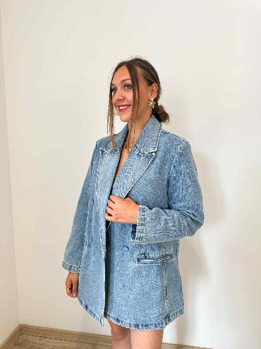 Veste blazer jean
