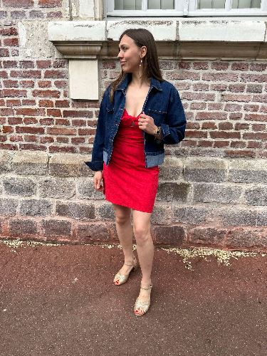 Robe rouge Diane