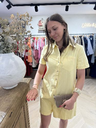 Combishort Livie - Jaune