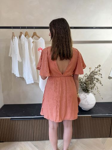 Robe terracotta clair
