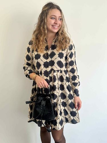 Robe chemise imprimée