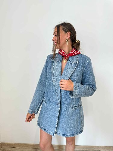 Veste blazer jean
