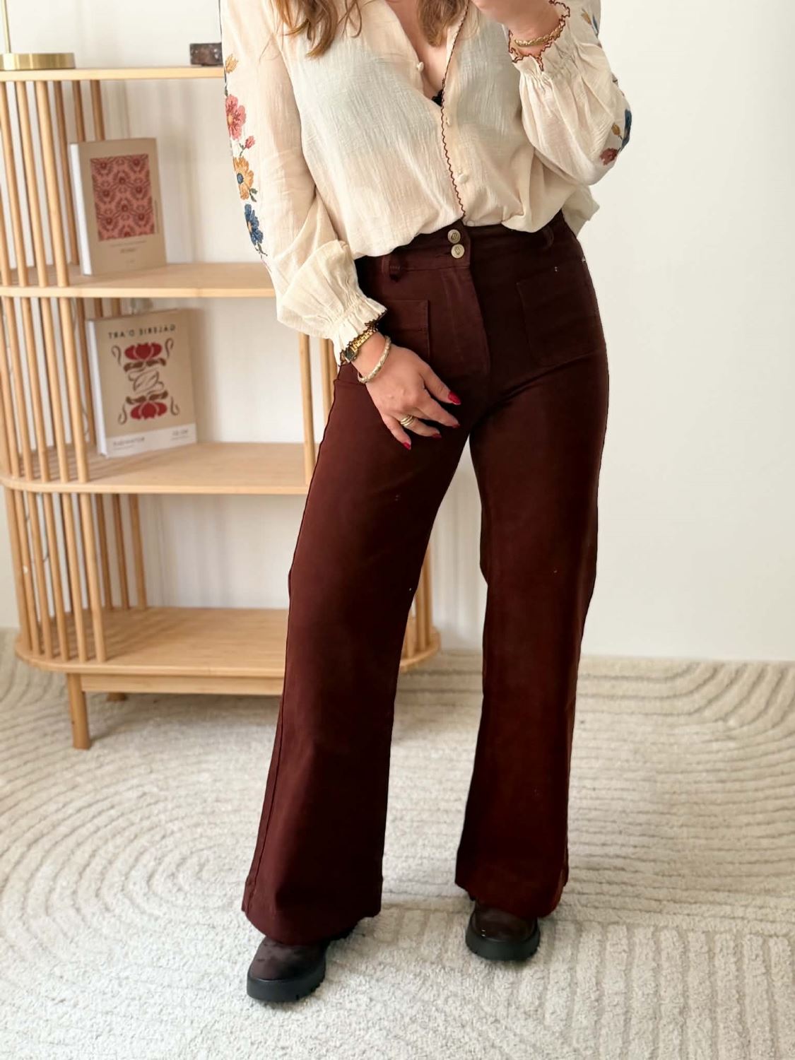 Elenette petite - Flare - Prune