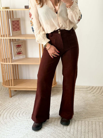 Elenette petite - Flare - Prune