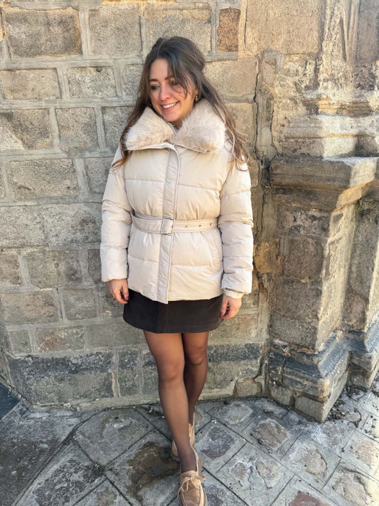 Manteau doudoune - Beige
