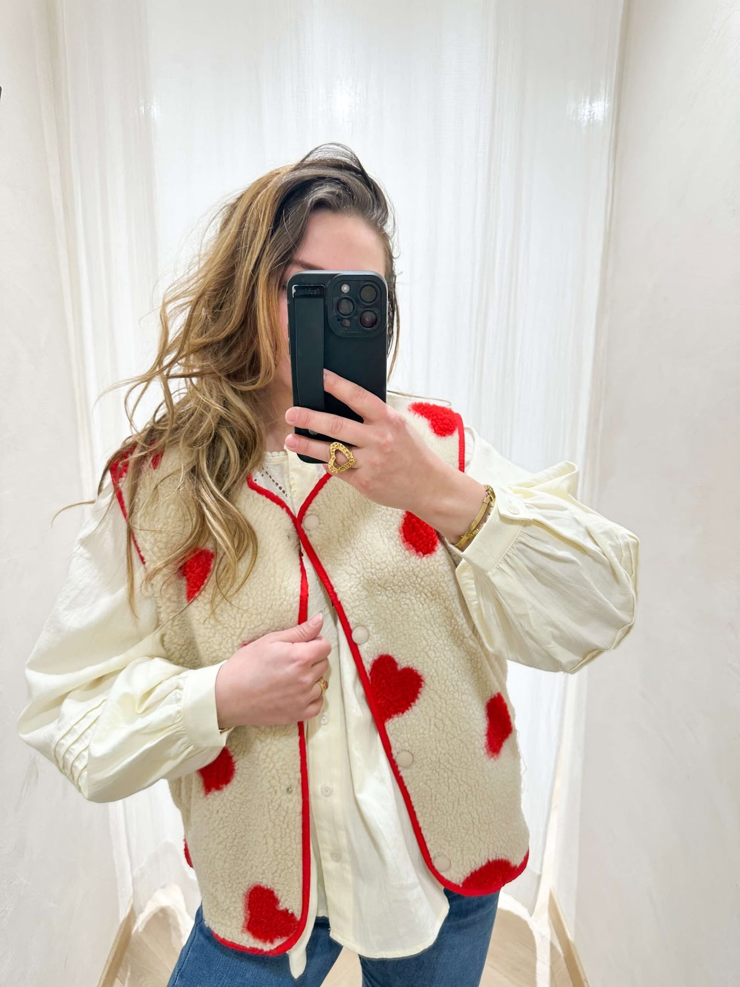 GILET COEUR