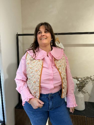 Gilet sans manches liberty