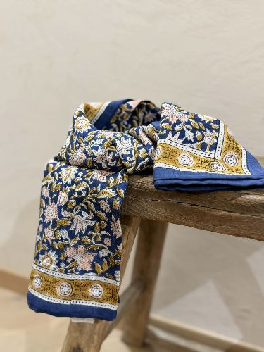 Foulard arya indigo