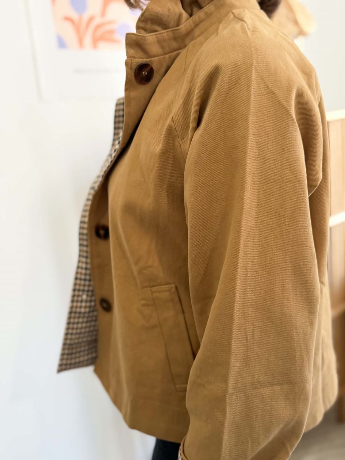 Veste Armance - Marron clair