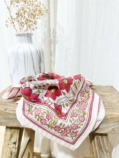 Foulard pink 50cm
