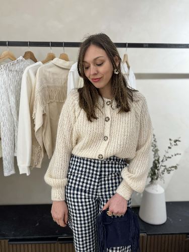 Gilet écru - Maille