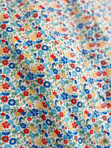 Chemisier col victorien style liberty