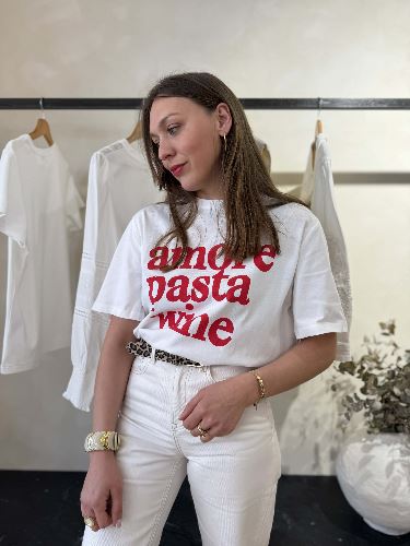 T-shirt Pasta Love & Wine