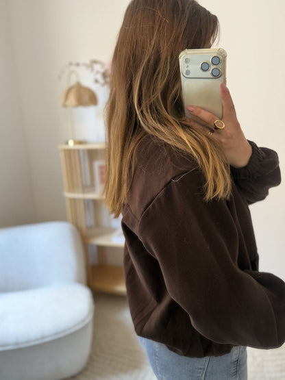 Gilet marron - Peace