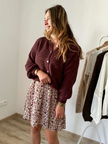 Robe fluide petites fleurs