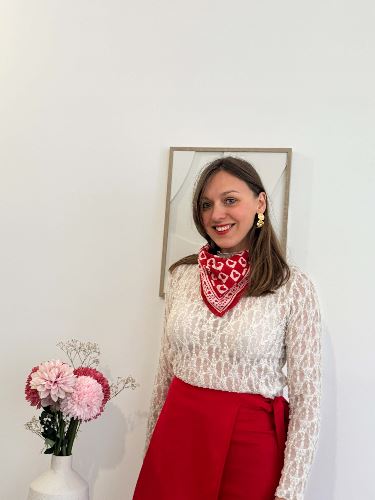 Top dentelle - Ecru