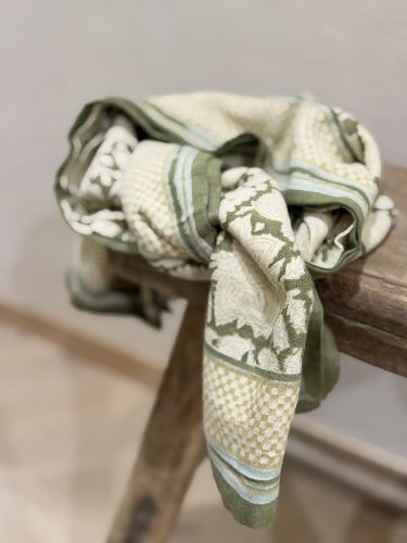 Foulard indien - Chandra green