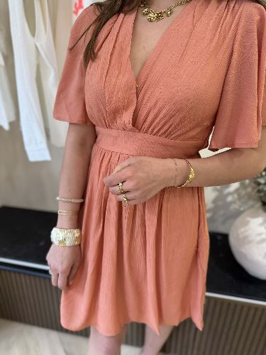 Robe terracotta clair