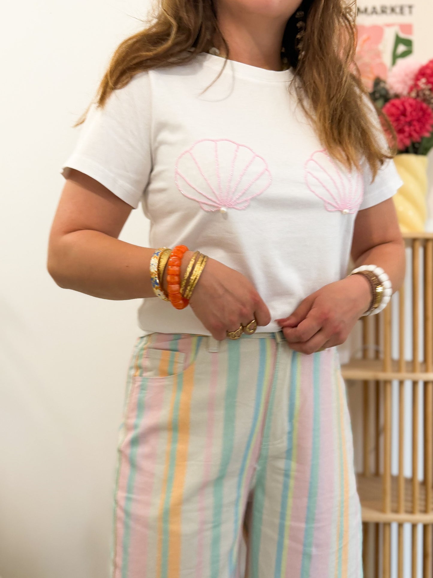 T-shirt coquillage