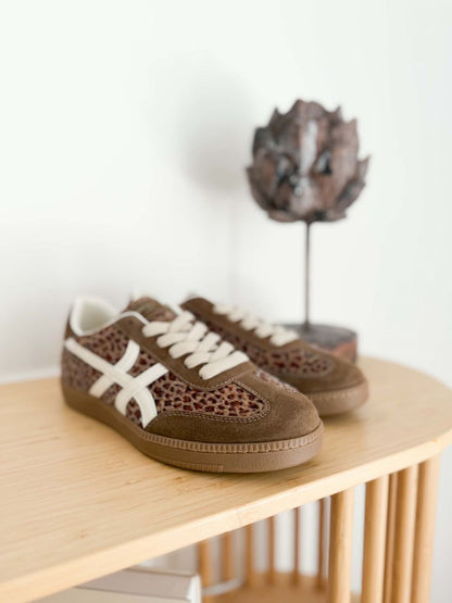 Sneakers léopard