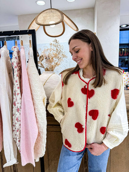 GILET COEUR