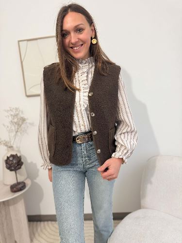 Blouse à lignes - Léna