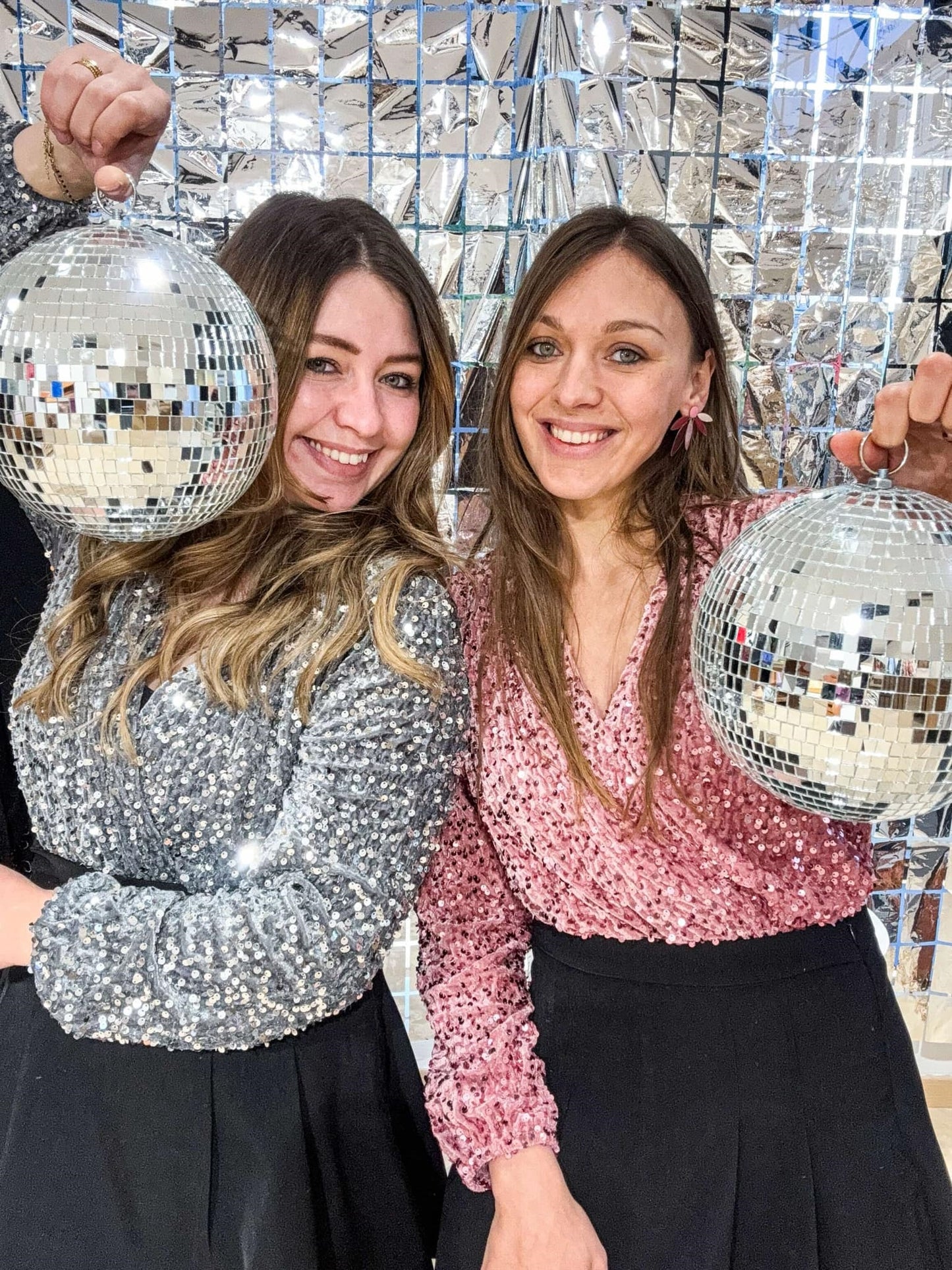 BODY SEQUIN ARGENTE