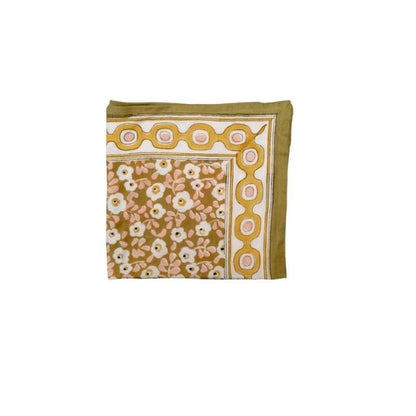 Foulard flower seventie